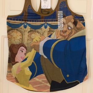 NWT Disney Hot Topic Beauty and the Beast tank top